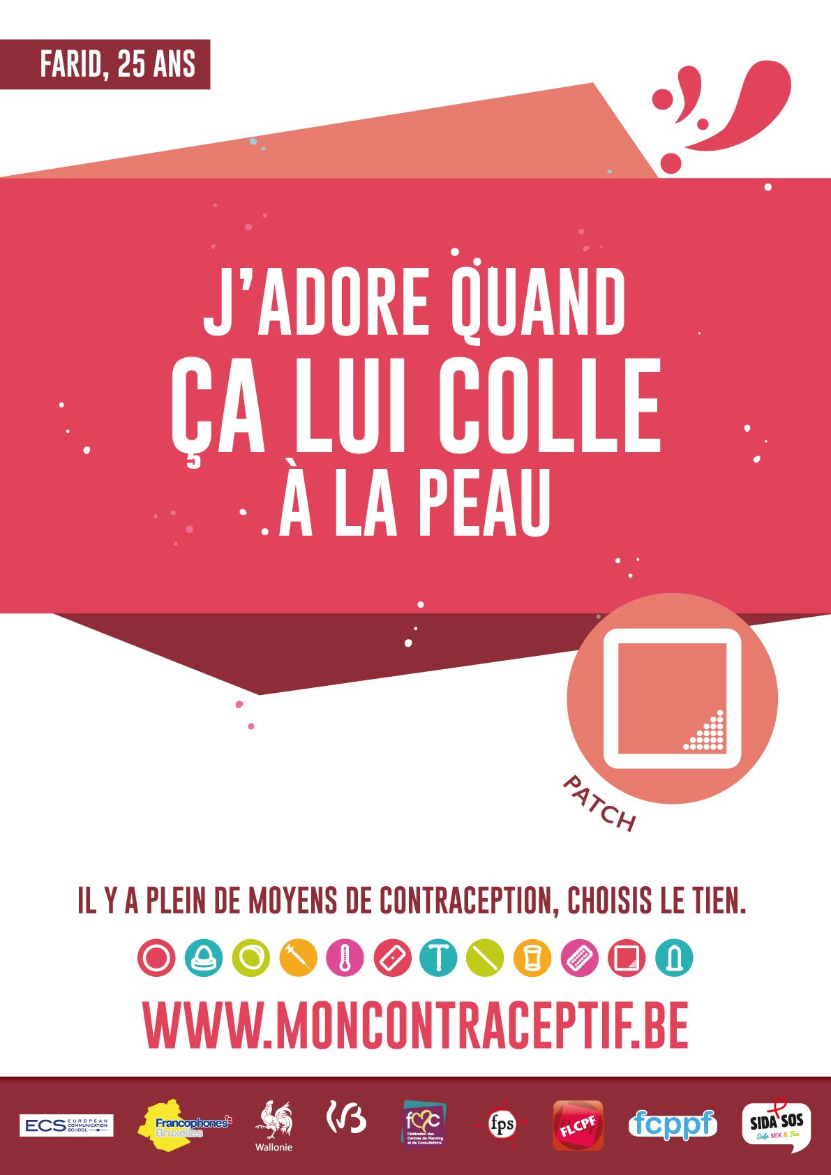 Affiche - J'adore quand ça lui colle à la peau - Sofelia