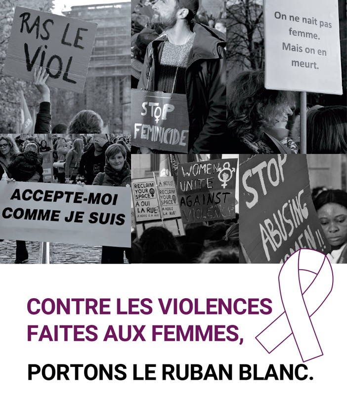 Image illustrant le dossier de presse rédigé par Sofélia et Soralia à l'occasion du 25 novembre 2022, journée internationale de lutte contre les violences faites aux femmes.