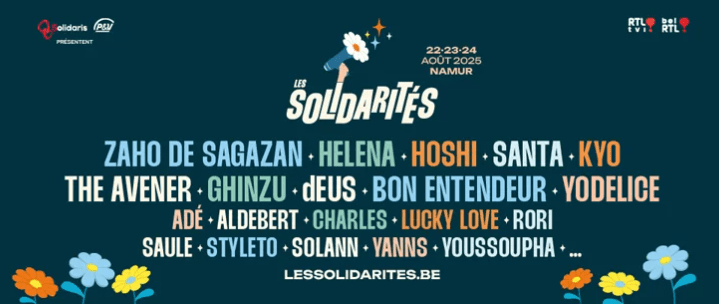 Image illustrant le festival Les Solidarités 2025 - Présence de Soélia, des autres associations de Solidaris et de Solidaris
