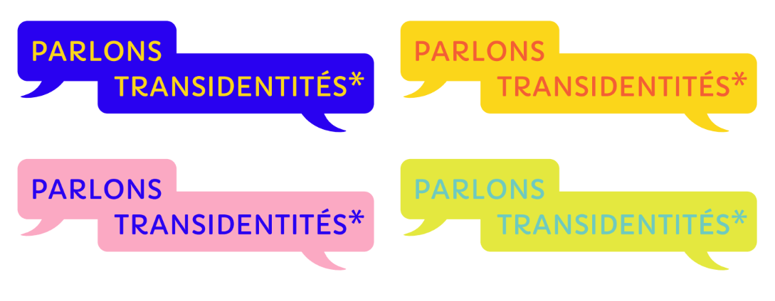Logos campagne 2025 Parlons transidentités