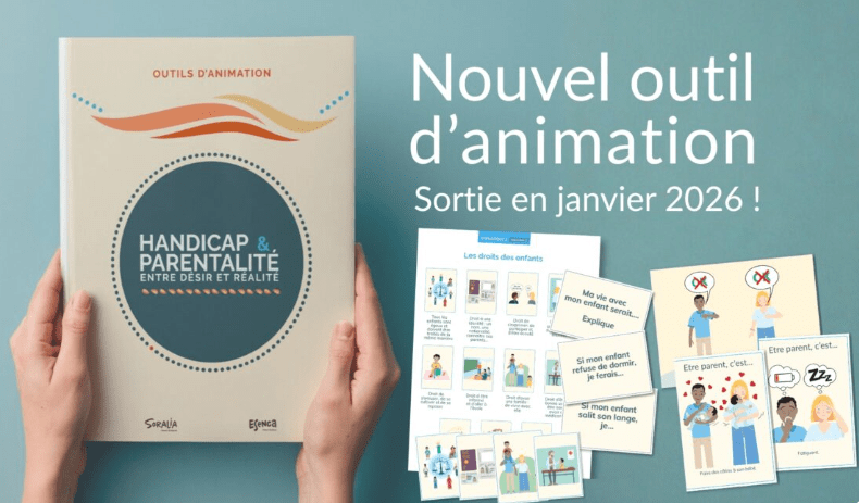 Illustration de l'article du blog présentant l'outil "Handicap et parentalité : entre désir et réalité"